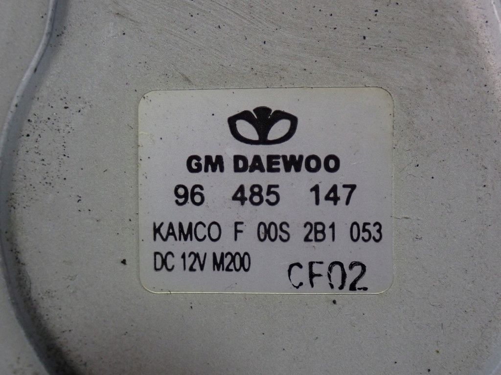 фото №5, Chevrolet spark ii 05-10 моторчик двірники задня 96485147 3 pin