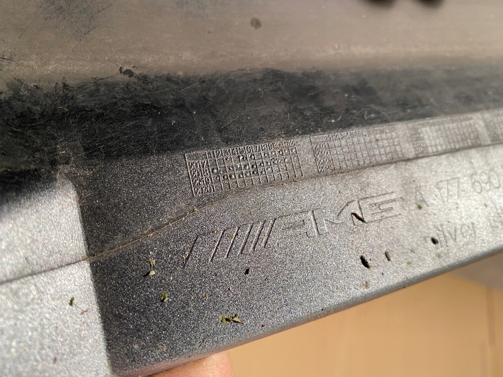 фото №9, Mercedes a-klasa w177 amg молдинг порог правая