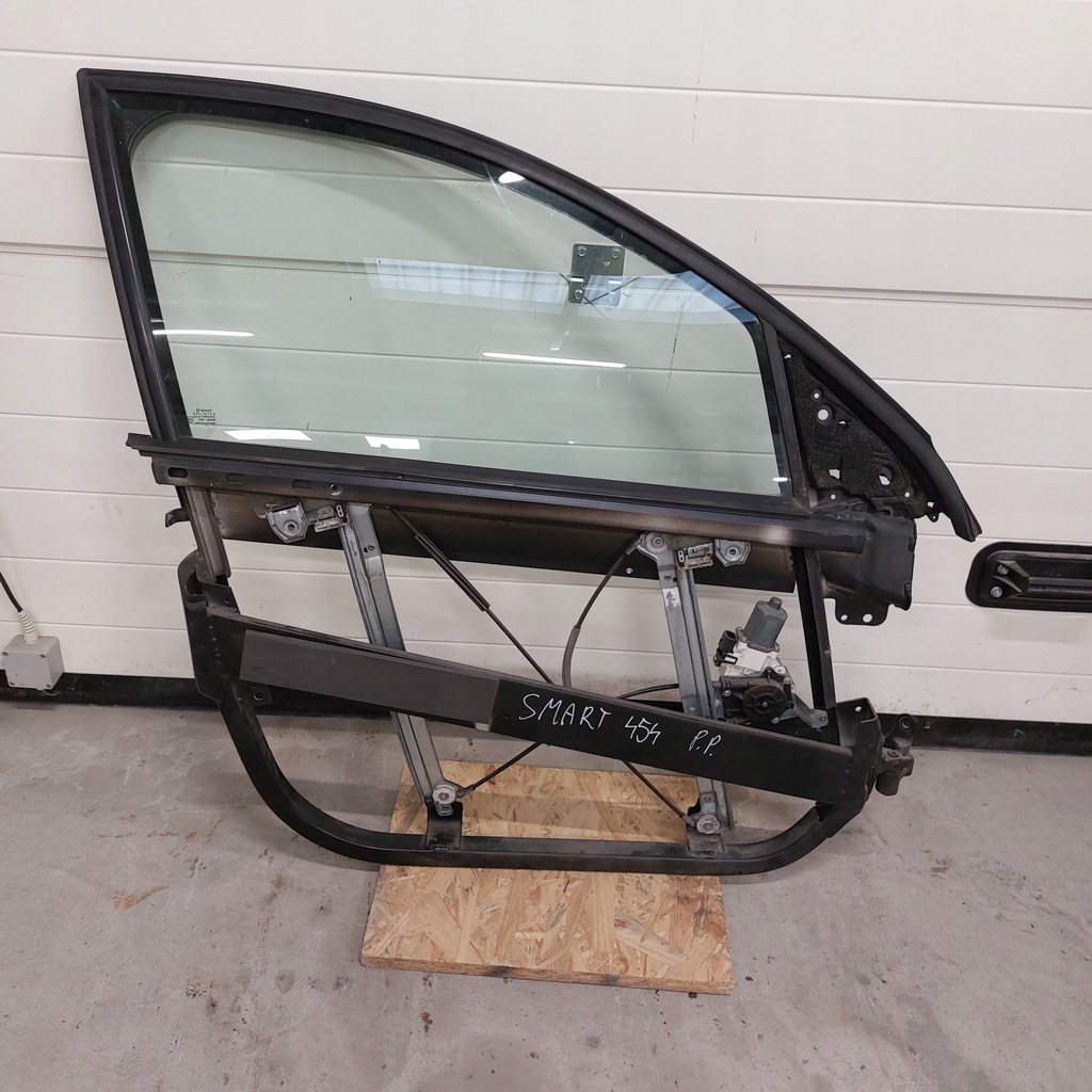 фото №1, Smart 454 forfour двері праве передні скло механізм електричний