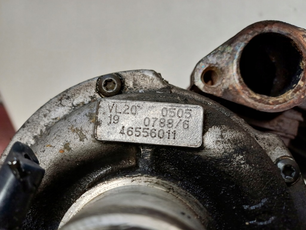 фото №6, Fiat stilo palio punto strada 1,9 jtd турбонагнітач vl20 46556011