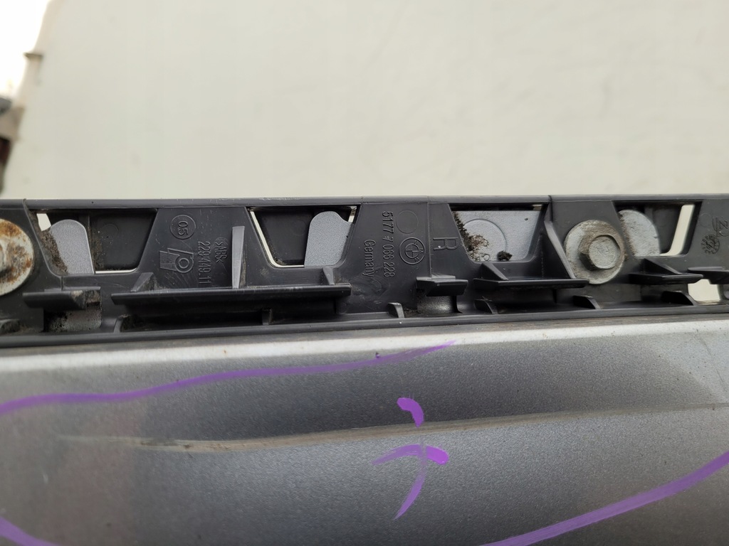 фото №12, Bmw 5 e60 e61 03-10 крила правий передній перед