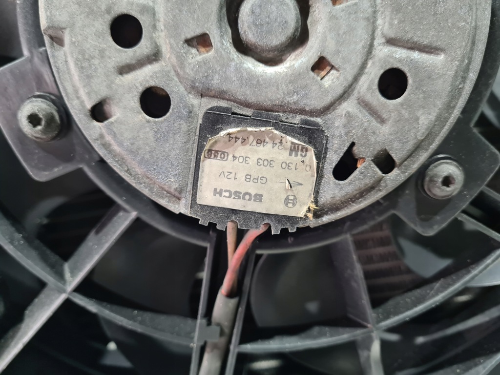 Радиатор воды вентилятор astra h zafira b 2.0 turbo с Разборки