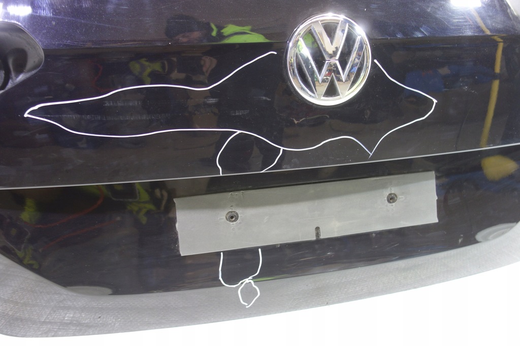 фото №4, Крышка багажника задняя vw touran ii 5ta 15-