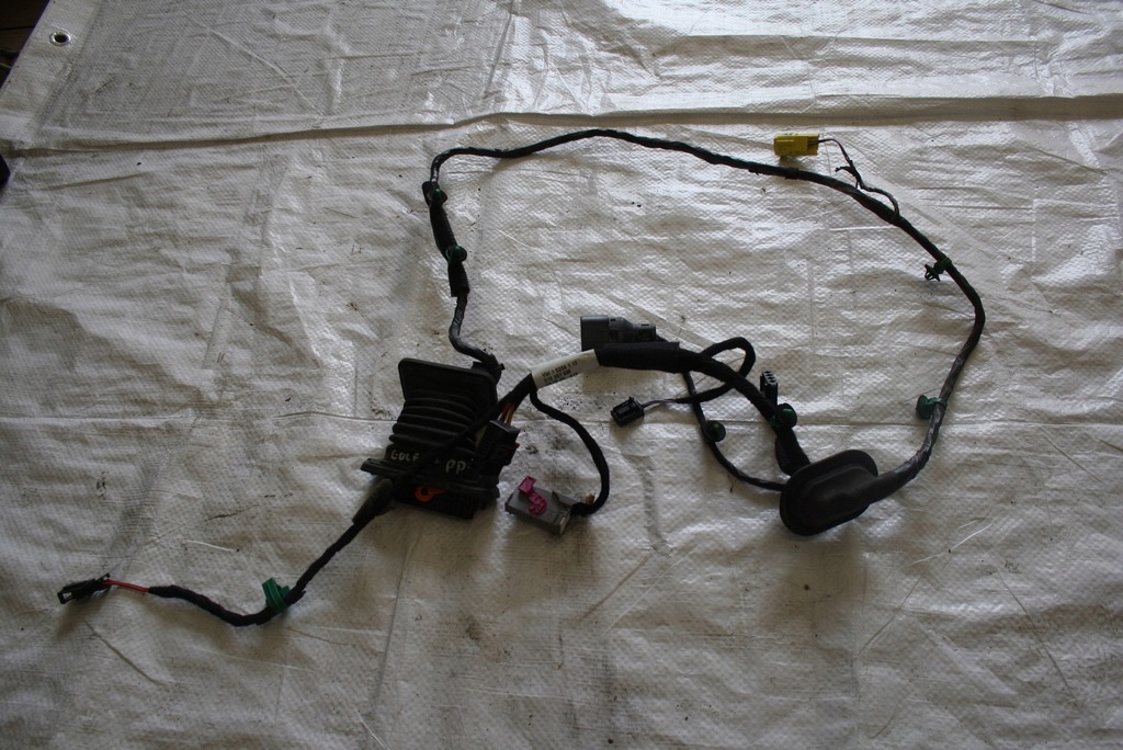 фото №9, Электропроводка дверь перед задняя vw golf v 5 plus la7w