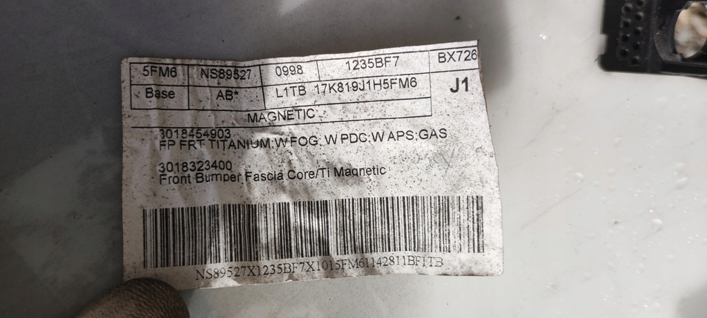 фото №9, Бампер перед ford puma mk2