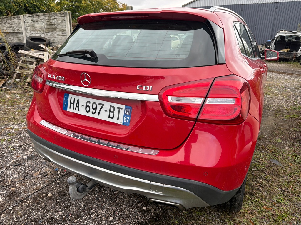 фото №1, Mercedes x156 gla бампер задняя kpl цвет 589 pdc