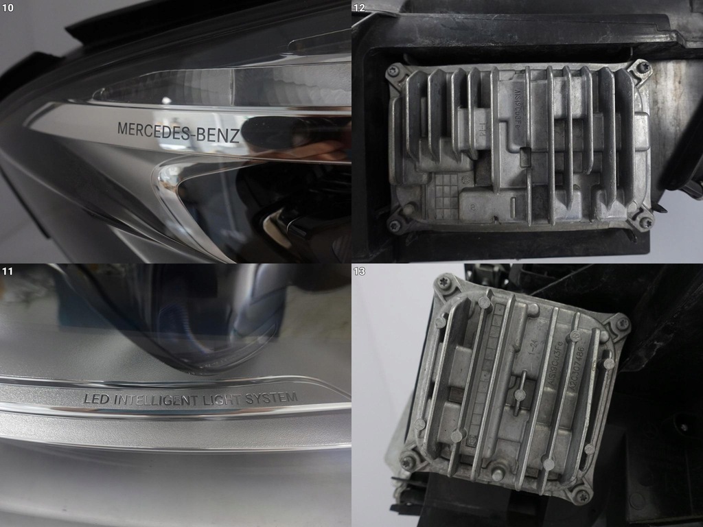 фото №11, Mercedes s-klasa w222 13-17 лампа права full led ils комплектна eu