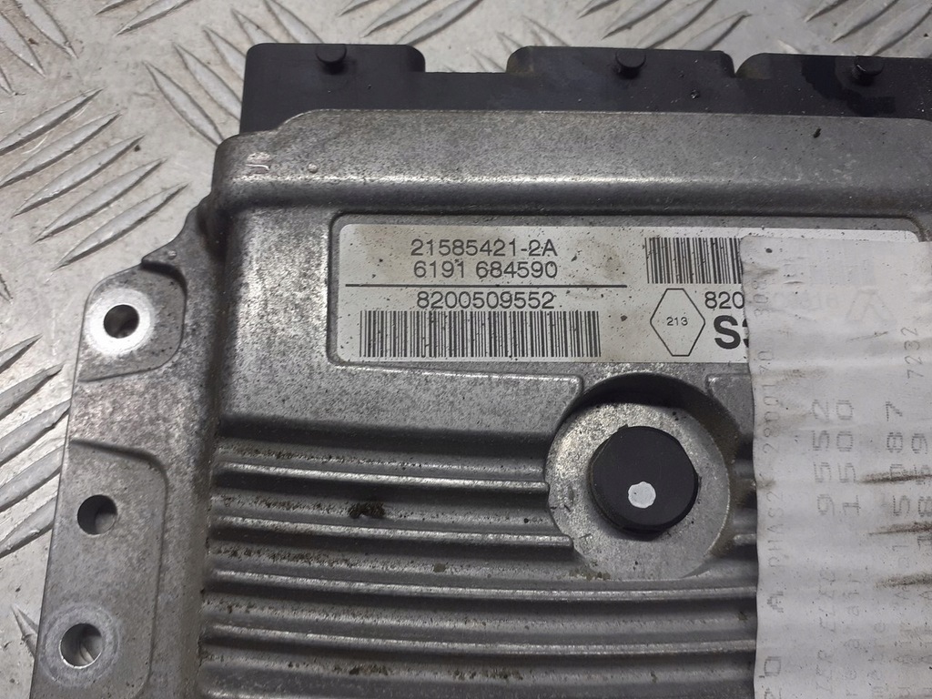 фото №3, Бортовой компьютер блок управления двигателя renault scenic ii 2.0 8200509552
