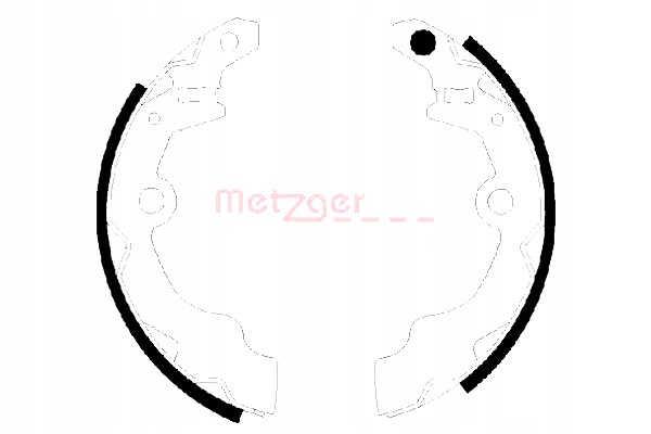 фото №2, Гальмівні колодки гальмівні набір metzger