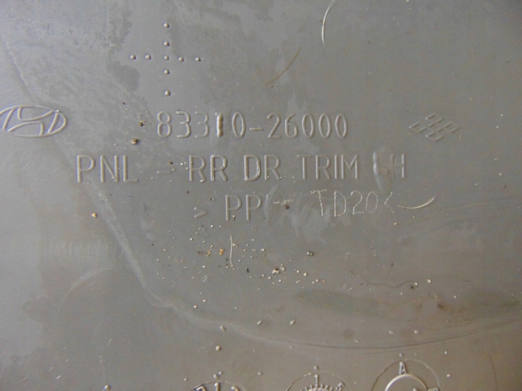 фото №16, Оббивка обшивка двері лівий задня santa fe 1 05r