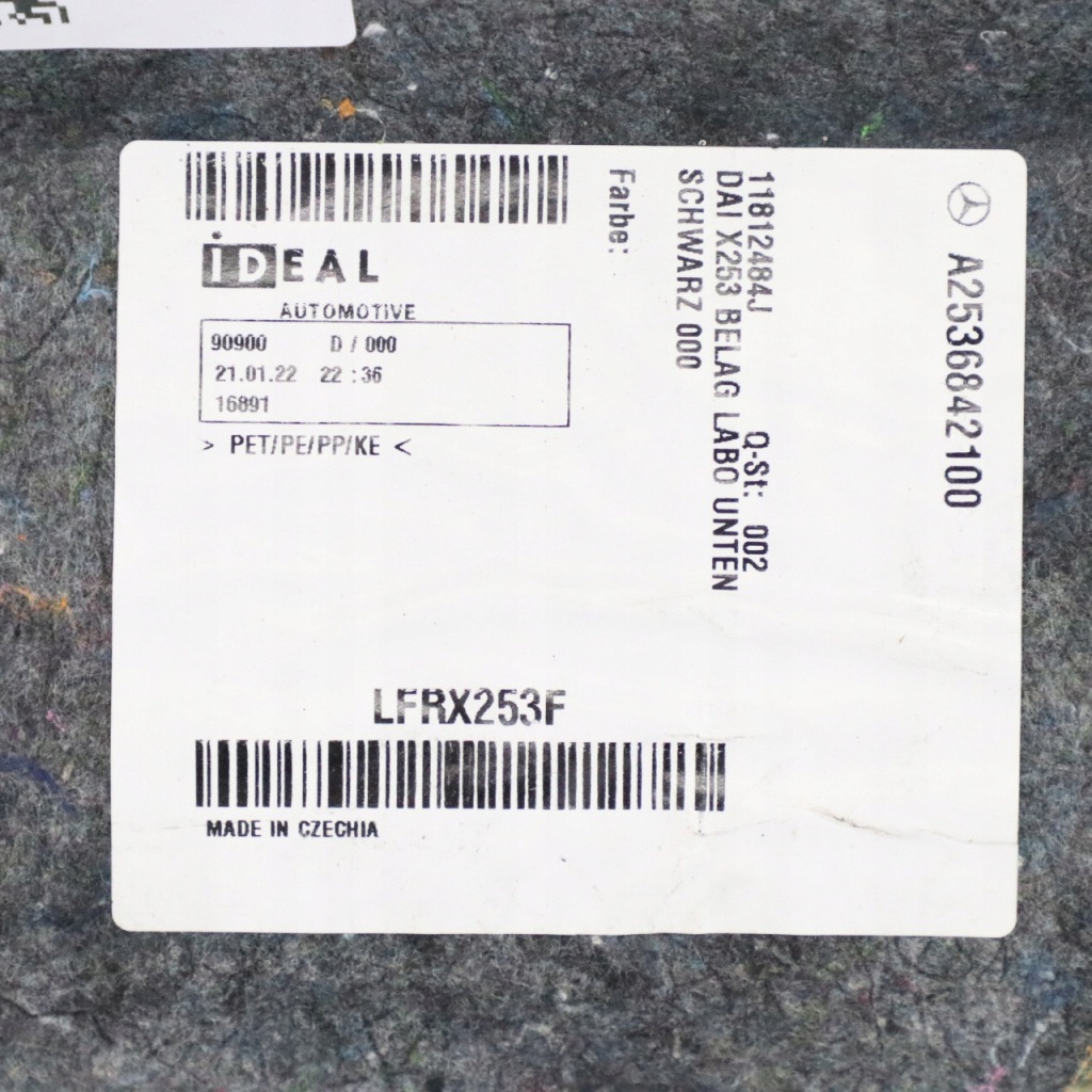 фото №11, Mercedes glc c253 x253 захист обшивка підлога багажника a2536842100