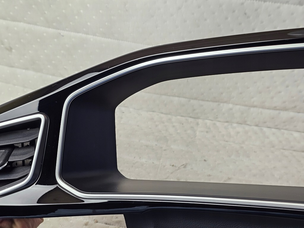 фото №14, Защита молдинг dekor консоли спидометра туннель решётка обдув vw troc t-roc