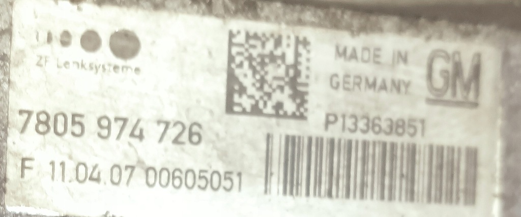 фото №4, Рулевая рейка трансмиссия opel astra iv j eur