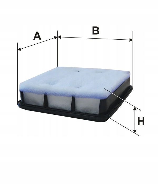 фото №16, Фільтр повітря fiat fullback mitsubishi l 200 / triton, pajero sport ii