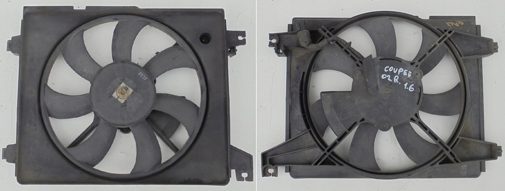 фото №1, Hyundai coupe ii 02 r 1.6 16v вентилятор радіатора