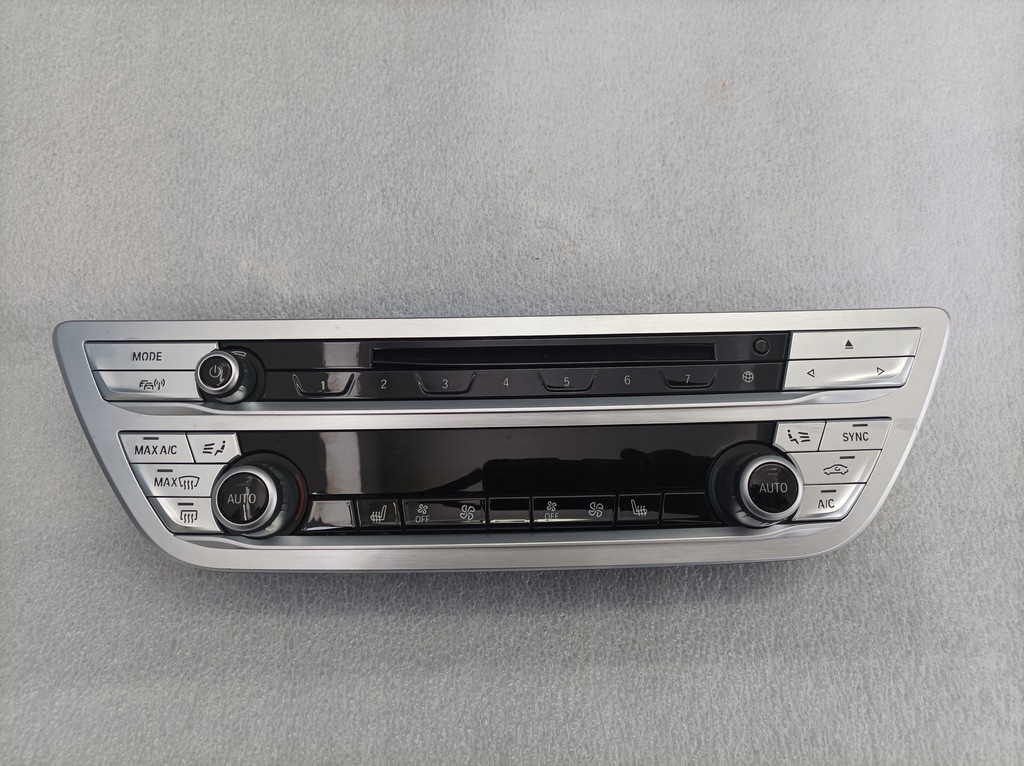 фото №1, Bmw 7 g11 g12 панель радіо кондиціонера 7947842