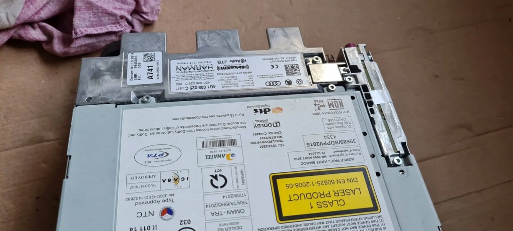 фото №11, A6 c7 4g lift считыватель блок мультимедиа mmi 4g1035025c a7 4g