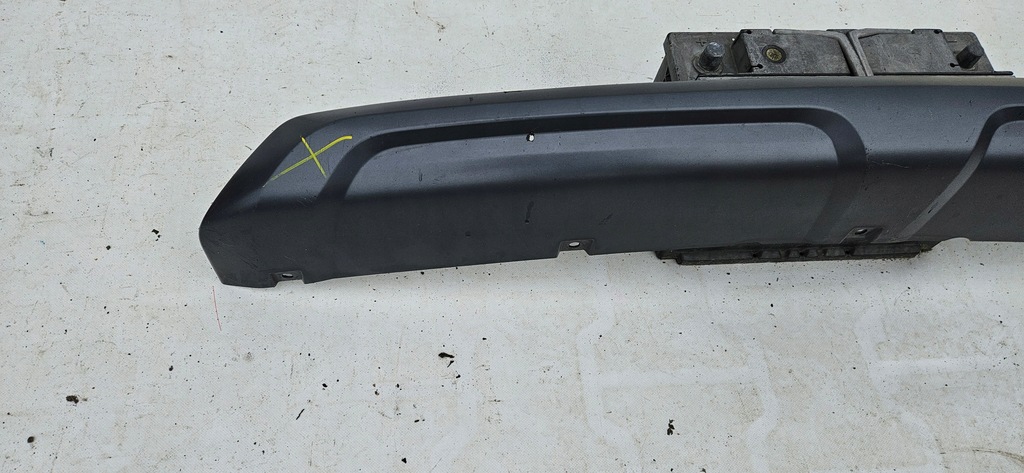 фото №3, Dół бампера спойлер renault kadjar lift 2018- перед