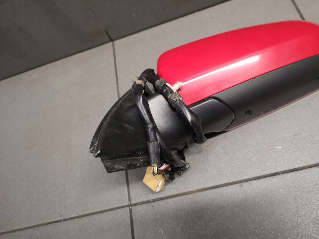 фото №12, Зеркало наружное левая audi a4 b7 uk красные