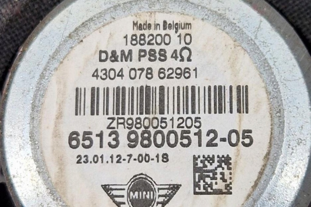 фото №5, Сабвуфер mini countryman r60 18820010 1.6l бензиновый 88kw 2012