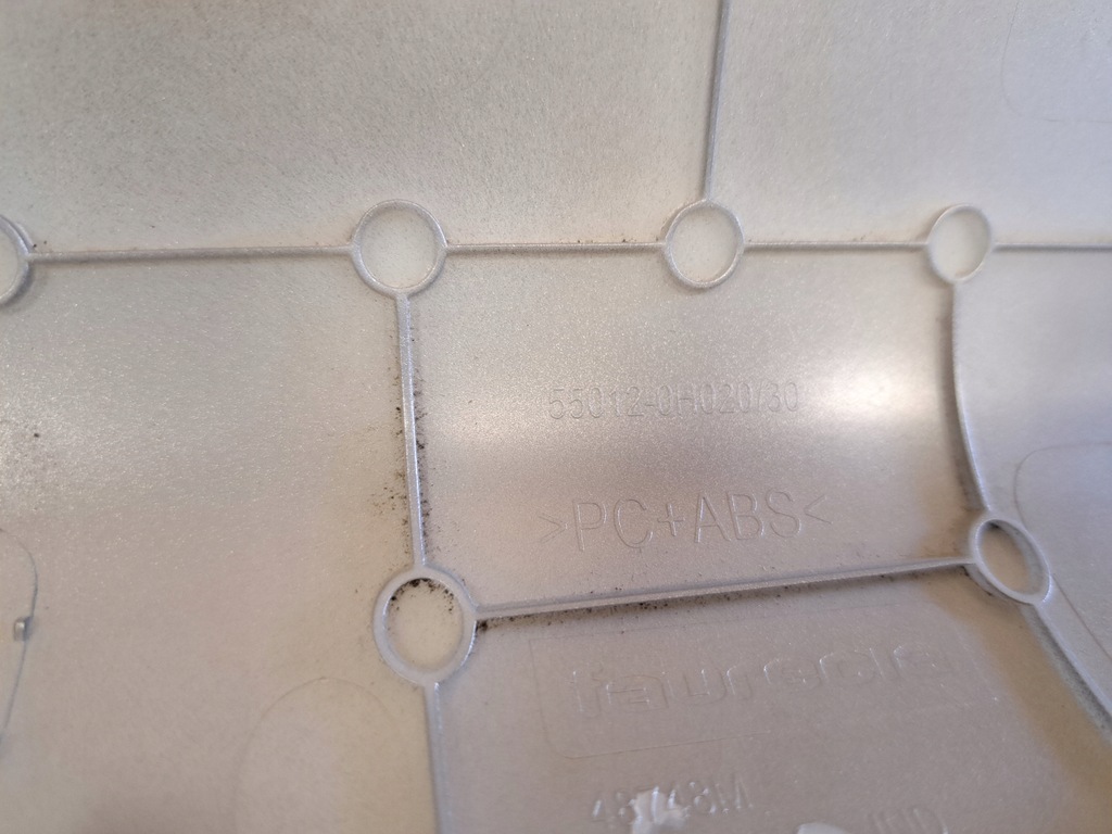 фото №8, Правая рамка решётка обдув защита dekor панели toyota aygo ii 55012-0h020