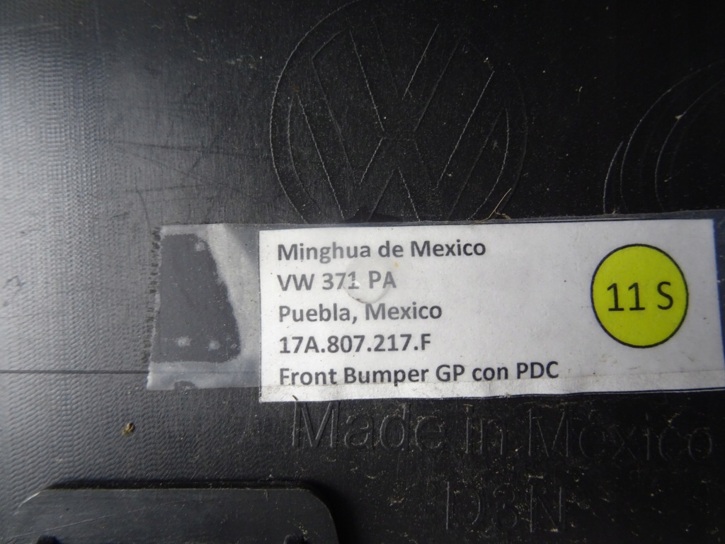 Бампер vw jetta vii рестайлінг  17a 2021- новий оригінал Оригінал