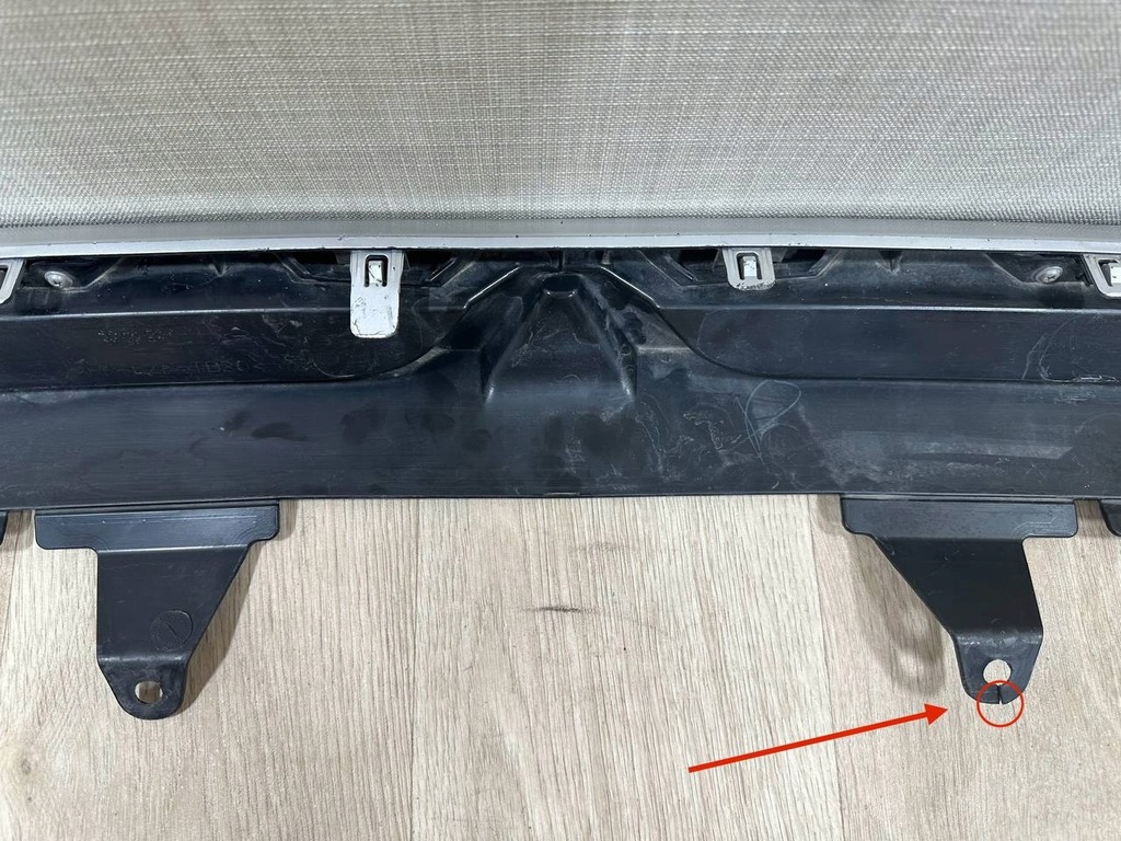 фото №12, Накладка спойлер диффузор бампера задняя lexus ct 76092-76010