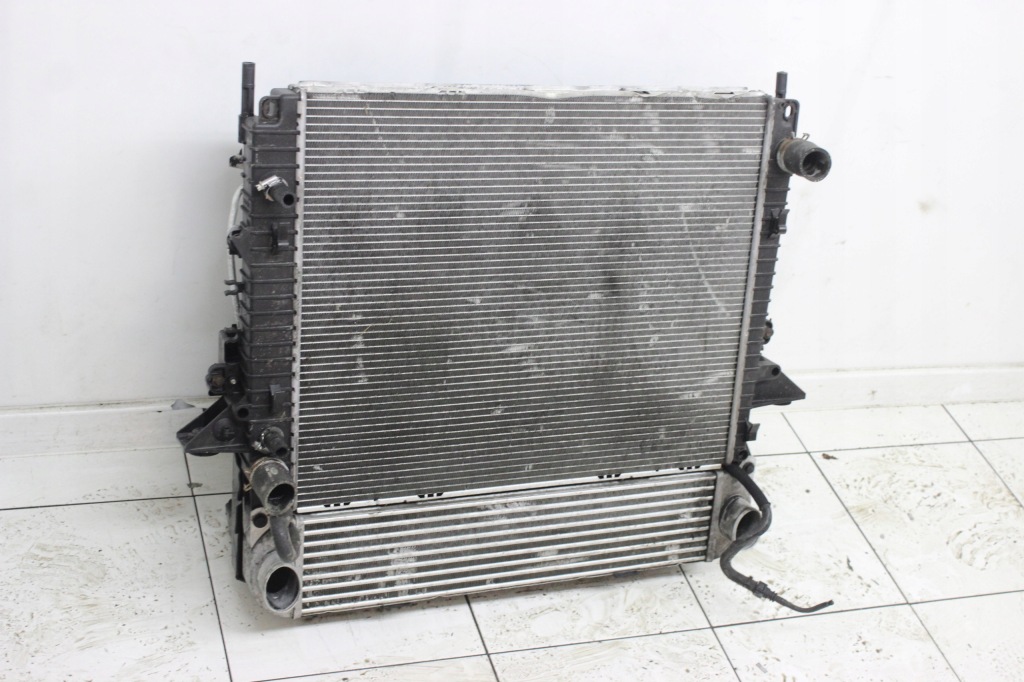 фото №6, Комплект радиатор защита land rover discovery iii 2.7 d 2004r- автоматическая коробка передач