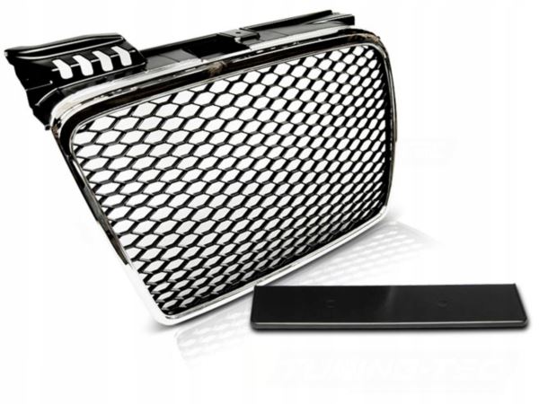 фото №1, Решётка радиатора audi a4 b7 rs-type 11/04-3/08 хром