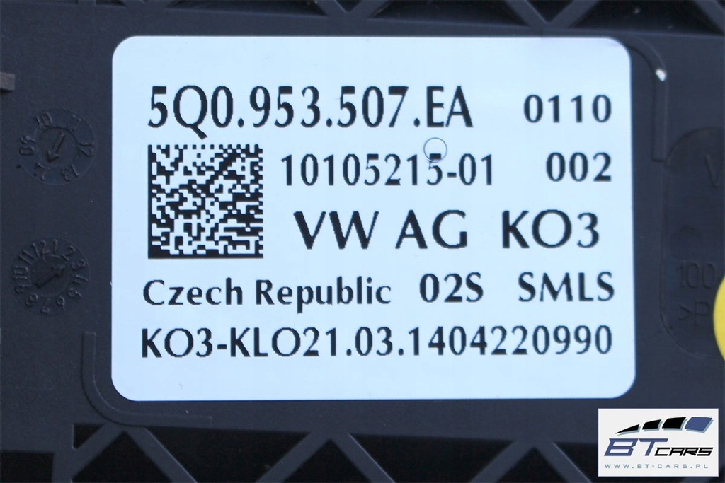 фото №14, Vw e-golf набор стартовый запуск автомобиля автомобиля 5ge920855 5q0959435a 5qe