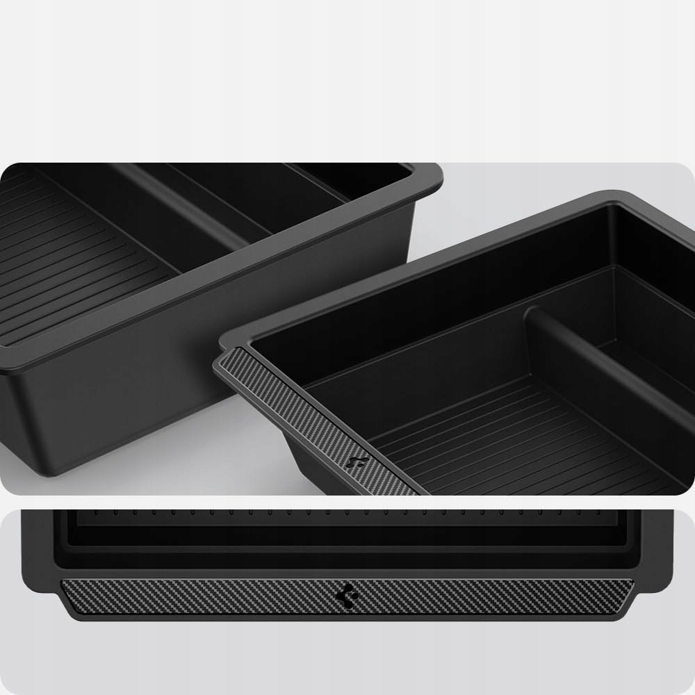 фото №4, Органайзер автомобильный do tesla model 3 highland, spigen sliding console