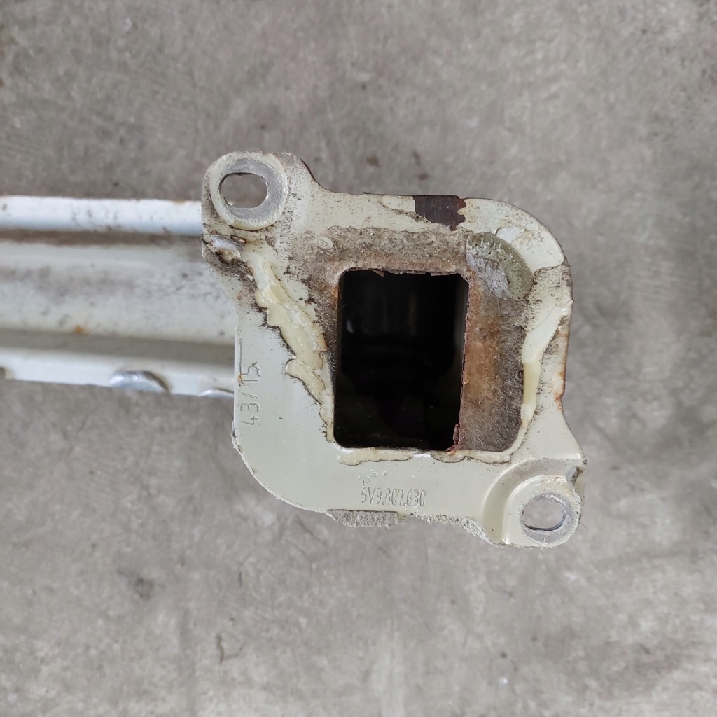 Skoda fabia 3 3 універсал підсилювач балка бампера задній 6v9807305 la7w Оригінал