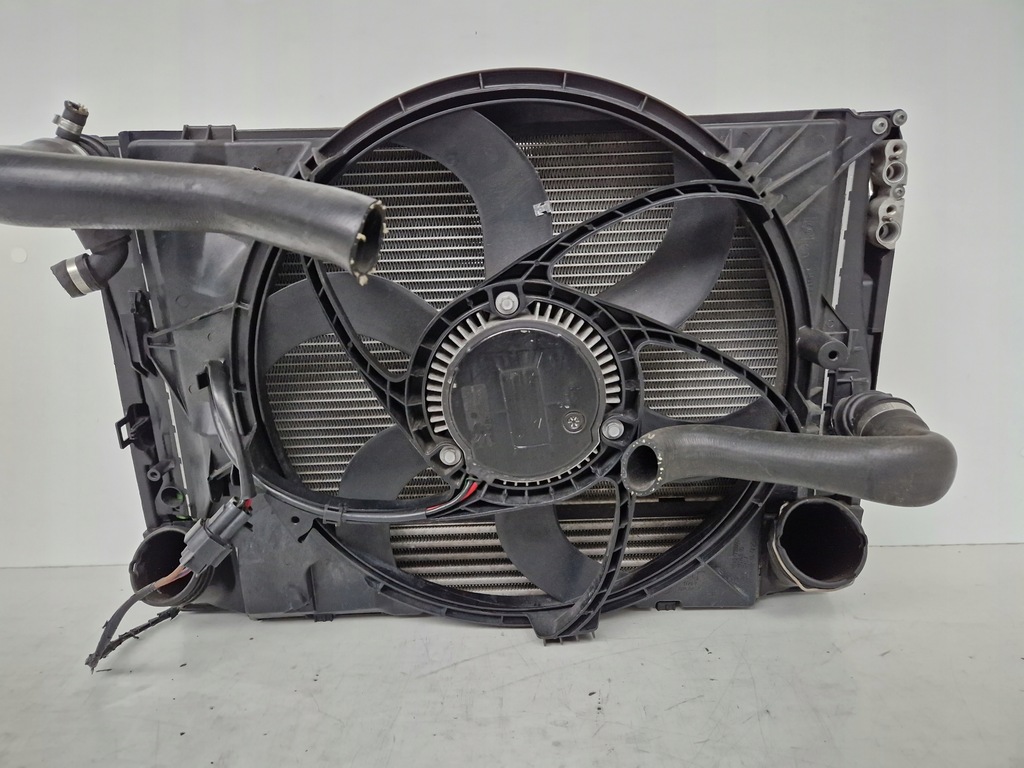 фото №9, Комплект радиатор радиатор wody вентилятор bmw 3 e90 e91 e92 e93