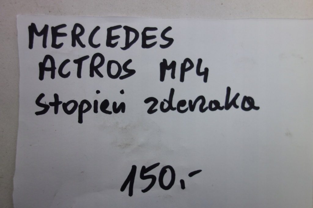 фото №4, Підніжка бампера перед mercedes actros mp4