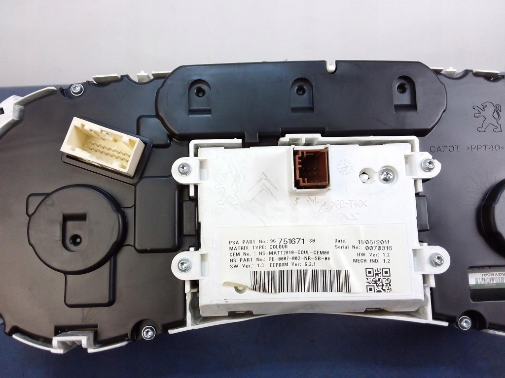 фото №4, Peugeot 508 i 2.0 hdi лічильник прилади 9675167180