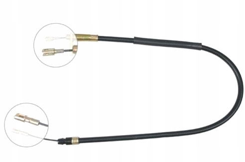 фото №14, Трос тормоза ручного mercedes slk 320 170.465