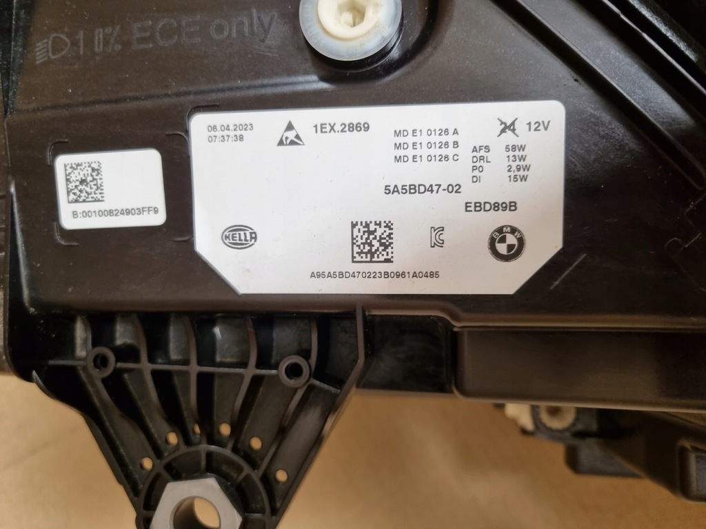 фото №12, Bmw x1 u11 full led лампы лампа левая правая комплектная 5a5bd47 5a5bd48