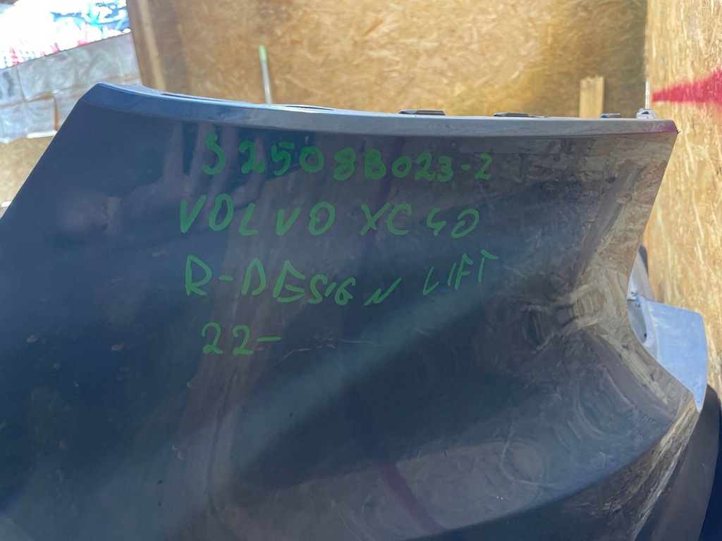 фото №11, Volvo xc40 xc-40 lift 22- r-design бампер задняя задний уголок левый