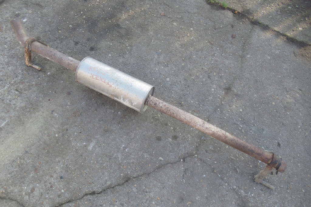 фото №1, Mercedes sprinter 906 гаситель выхлоп a9064904401