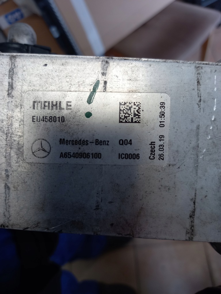 фото №9, Радіатор інтеркулер mercedesa w213 a654090606100 a6540108300
