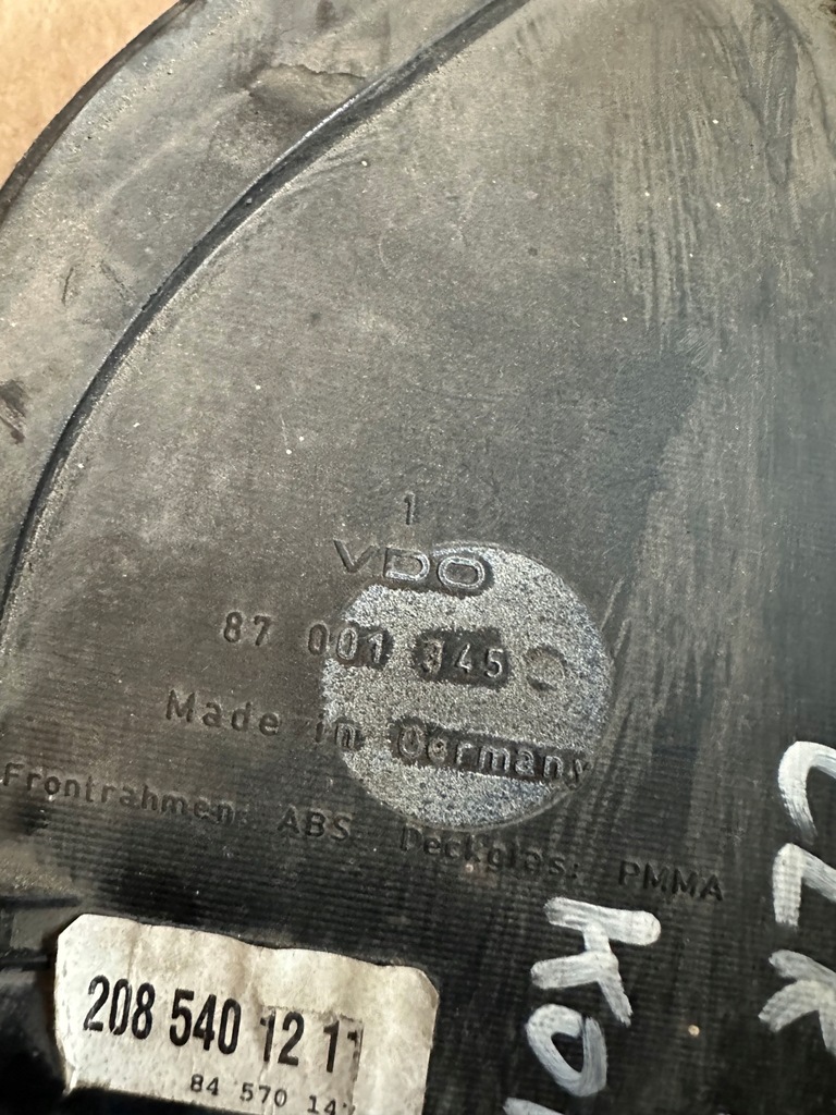 фото №6, Mercedes clk w208 лічильник 2085401211