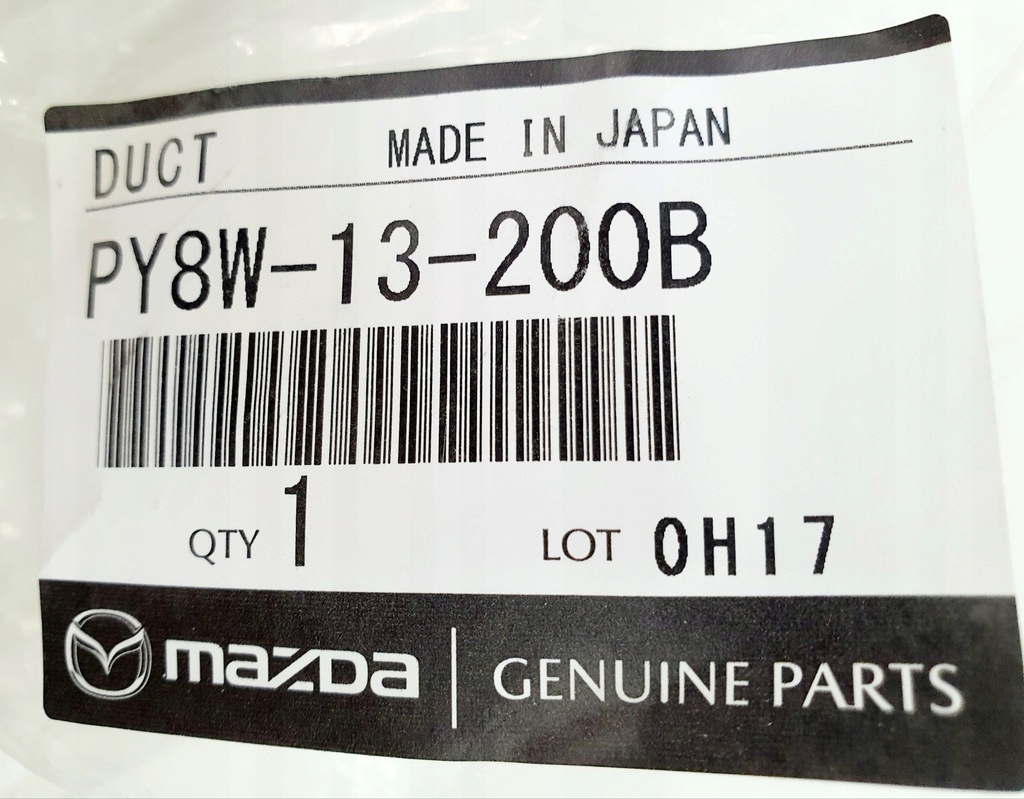 фото №5, Впуск повітрозабірник труба do фільтра повітря mazda cx-9 2016+ новий оригінальний номер