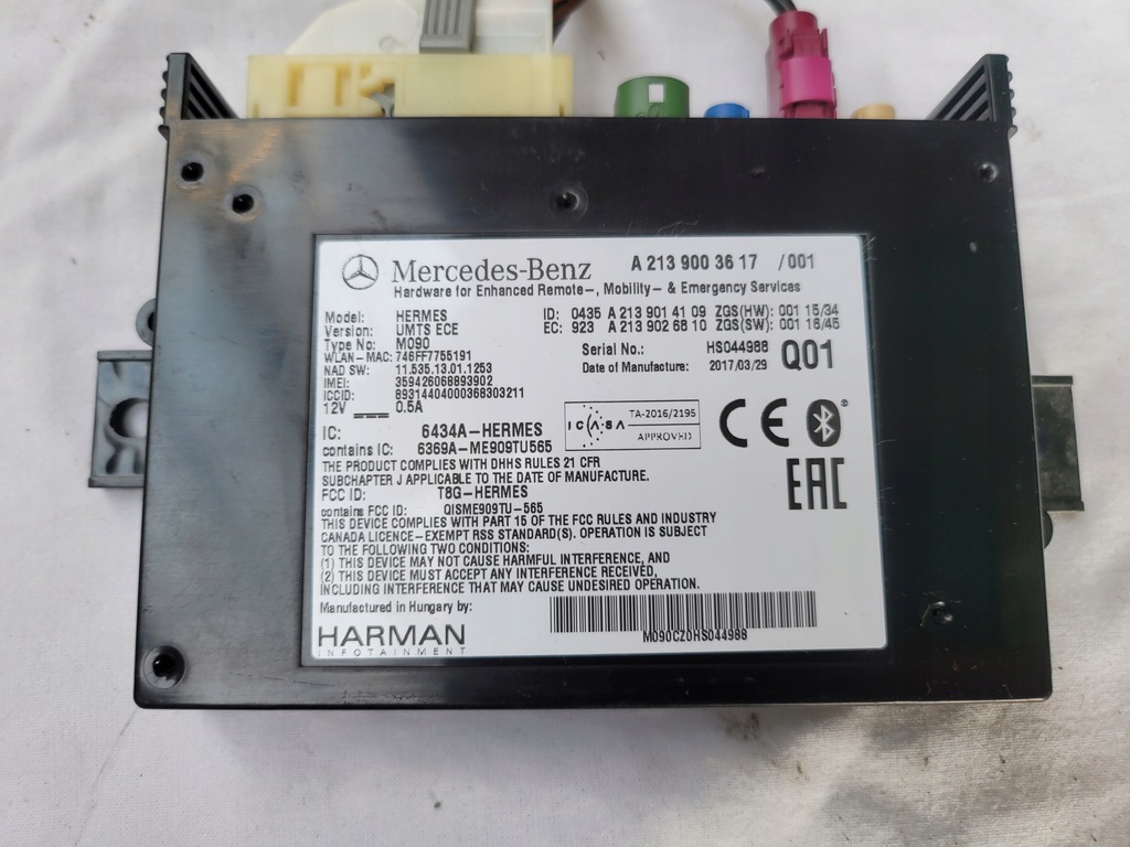 фото №1, Mercedes w213 модуль блок управления a2139003617