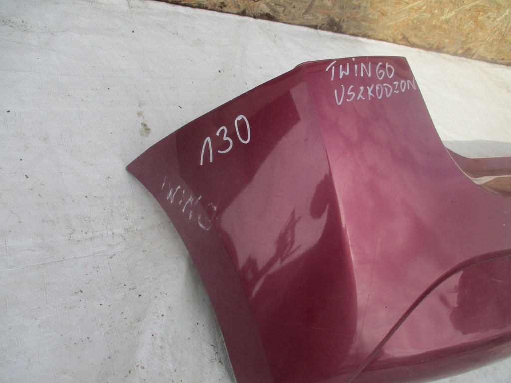 фото №3, Бампер задняя задний renault twingo 2 ii 07-12