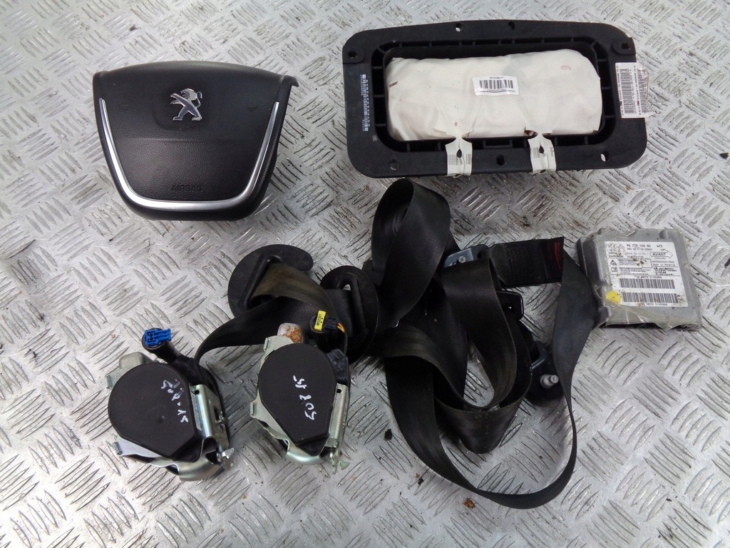 фото №1, Peugeot 508 подушки безопасности воздушные натяжители ремней