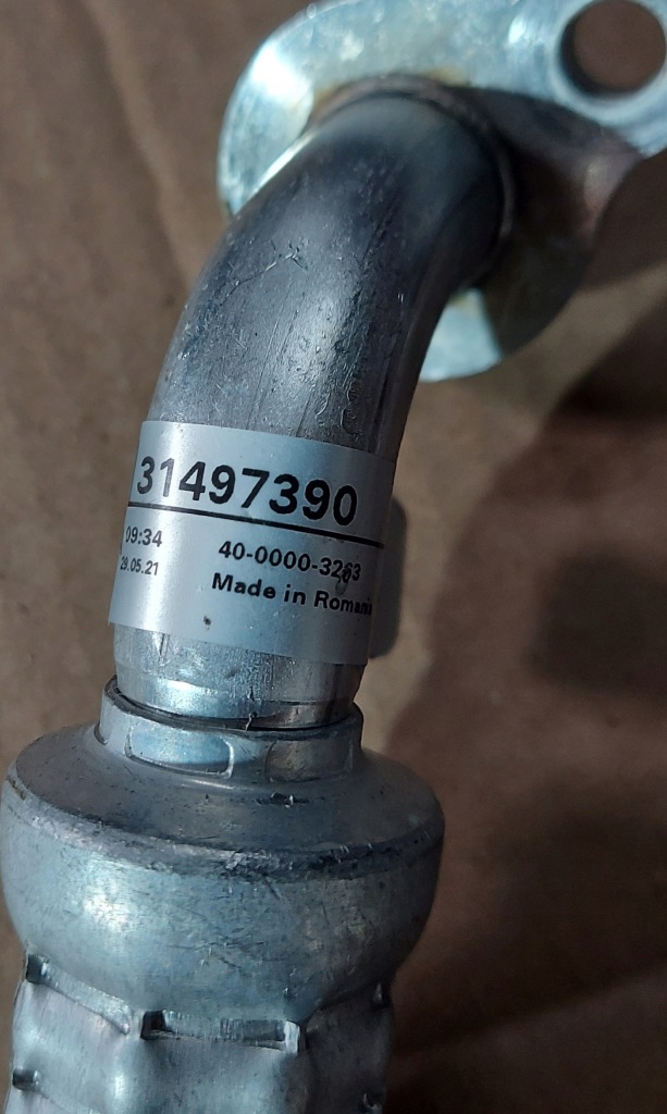 фото №4, Volvo xc60 ii lift b4 патрубок шланг кондиціонера