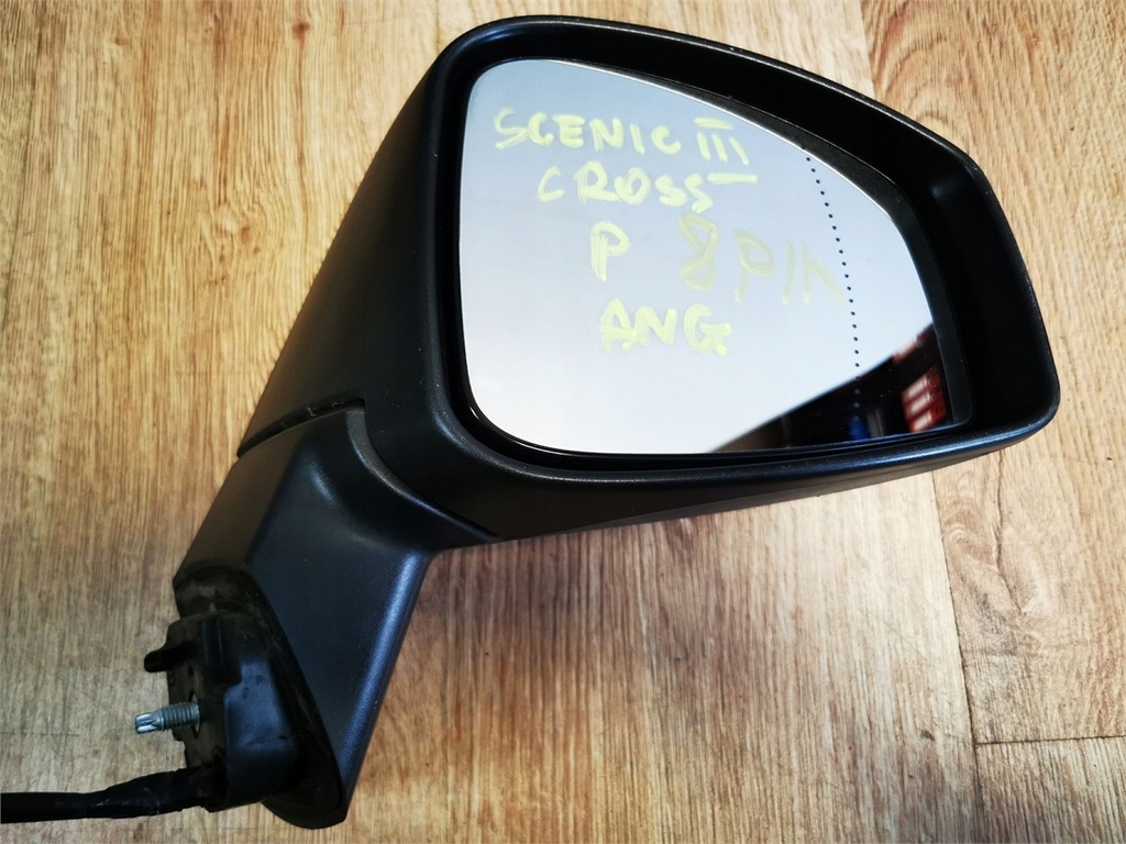 фото №7, Renault scenic iii зеркало правое 8 pin uk