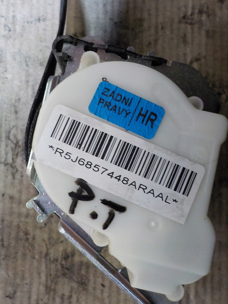 фото №3, Fabia ii pas безопасности правый задний