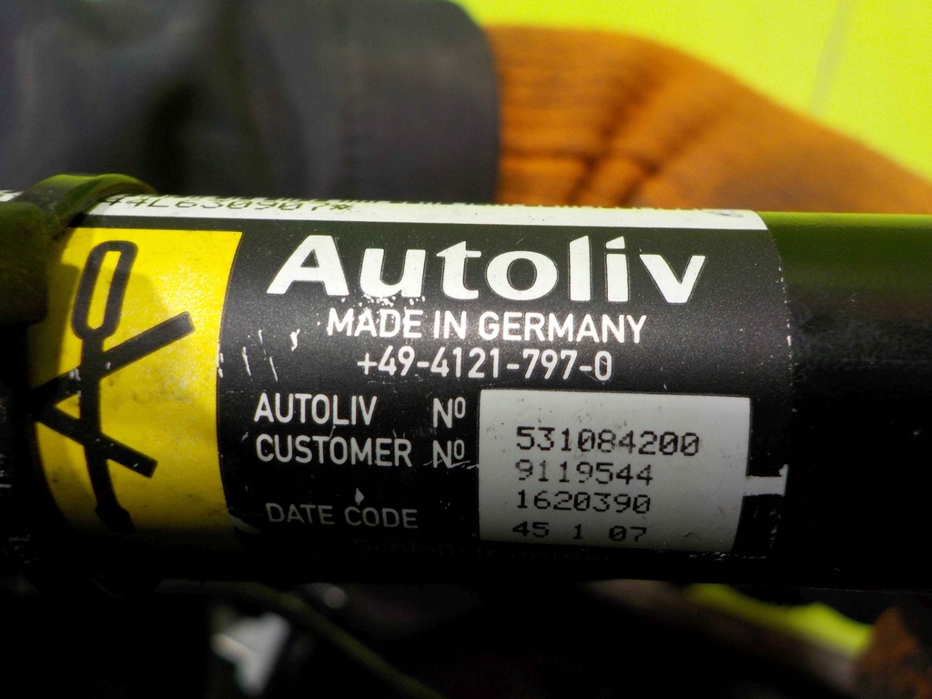 фото №4, Mini cooper one i r52 06r клипса поперечина левая перед с натяжитель