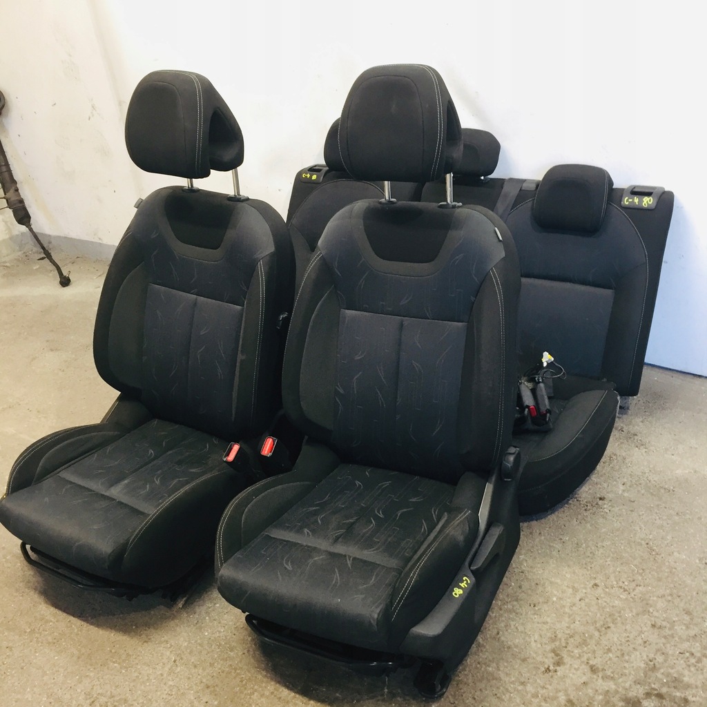 фото №1, Сидіння заднє сидіння ремені перехідник citroen c4 ii b7 #80